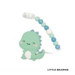 Baby Teething Clip Set - T-Rex Little Bearnie