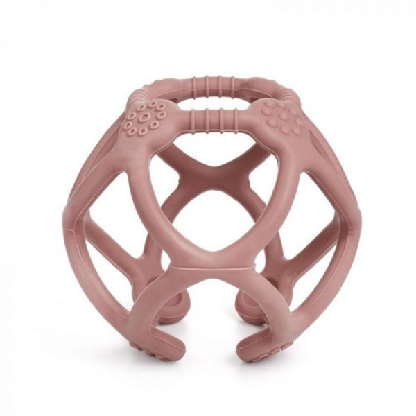 Haakaa Silicone Teething Ball - Blush