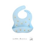 Little-Bearnie-Silicone-Bib---Boba-blue