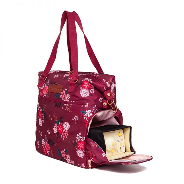 Sarah Wells Breast Pump Bag (Lizzy-Berry Bloom) (3)