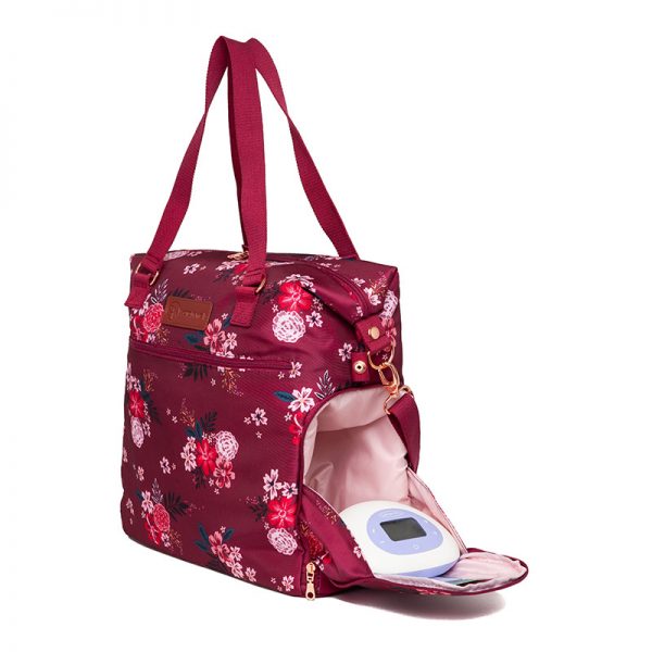 Sarah Wells Breast Pump Bag (Lizzy-Berry Bloom) (4)