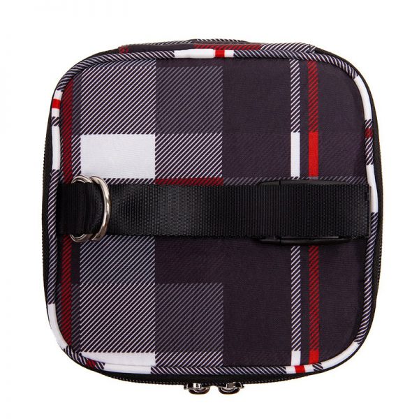 Sarah Wells Cold Gold Cooler Bag + Ice Pack (Tartan) (5)