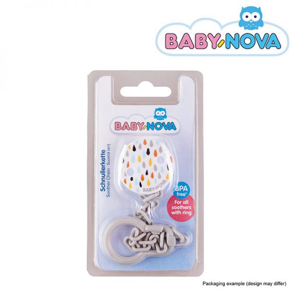 34133 Baby Nova Pacifier Chain - Raindrops (2) - Baby Nova - Oceanokidz