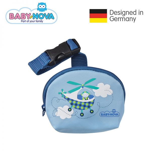 34173 Baby Nova Pacifier Bag - Helicopter - Baby Nova - Oceanokidz