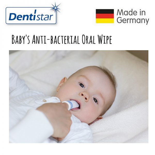 Dentistar Anti-bacterial Reusable Oral Wipe Mouth Cleaning Wipe (0+ months) (4)