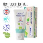 Dentistar Non-Fluoride Tooth Gel for Children, Apple, 60ml (1)