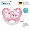 Dentistar Tooth-friendly Flat Pacifier (6-14 months) size 2 with protective cap - Rabbit (1)