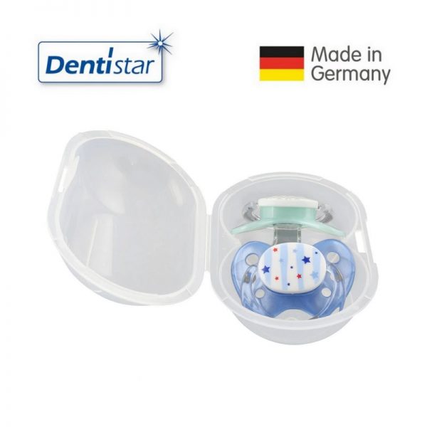 Dentistar Tooth-friendly Night Pacifier Size 1 (set of 2) with Sterilization Box (3)