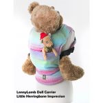 Doll Carrier - Little Herringbone Impression (100� cotton) 1.0