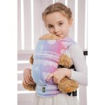 Doll Carrier made of woven fabric (100� cotton) - RAINBOW LACE1.0