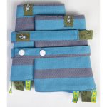 Drool Pads & Reach Straps Set, (60� cotton, 40� polyester) - MISTY MORNING (3)
