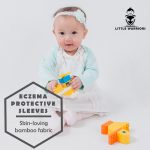Eczema Protective Sleeves in Mint Green (3)