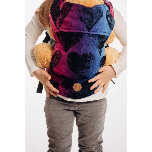 LennyLamb Doll Carrier - Lovka Pinky Violet (100� Cotton)7.0