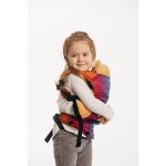 LennyLamb Doll Carrier - Symphony Rainbow Dark5.0