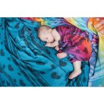 LennyLamb Muslin Square 70x70cm - RAINBOW LACE DARK (5)