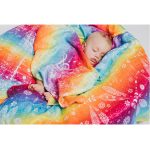 LennyLamb Muslin Square 70x70cm - SYMPHONY RAINBOW LIGHT (3)