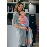 LennyLamb Ring Sling - Big Love - Rainbow (Jacquard Weave 100% Cotton) (5)