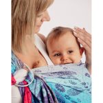 LennyLamb Ring Sling - Dragonfly - Farewell to the Sun (Jacquard Weave 100% Cotton) (4)
