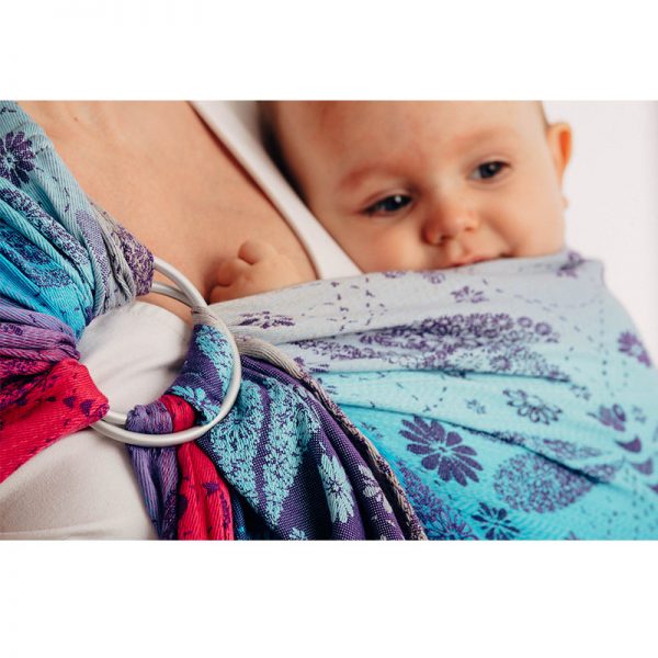 LennyLamb Ring Sling - Dragonfly - Farewell to the Sun (Jacquard Weave 100% Cotton) (7)