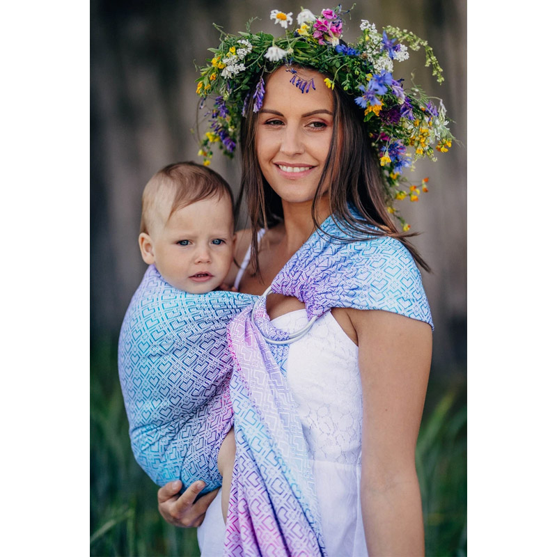 Gathered ring sling hotsell