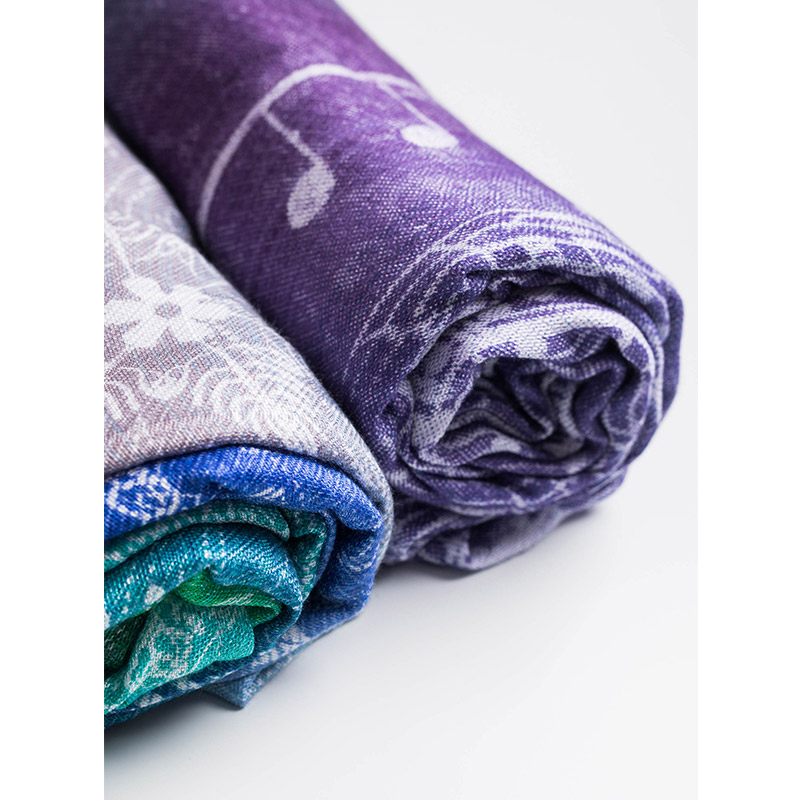 Lennylamb Swaddle Blanket 120x120cm Symphony Aurora Blissful Baby One stop Online Market Place For All Your Baby Needs