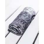 Lennylamb Swaddle Blanket 120x120cm - Symphony Black & White (3)