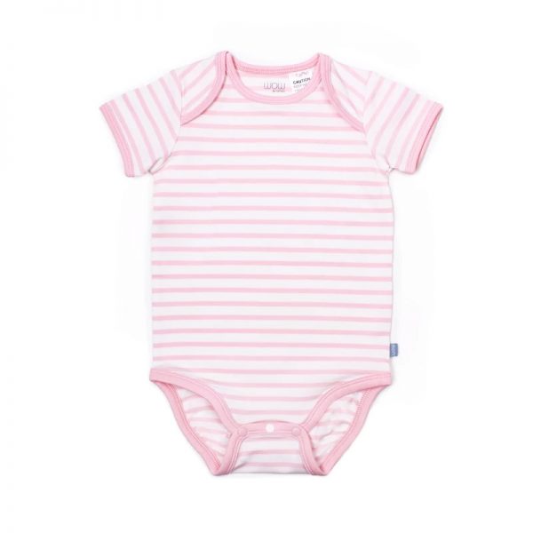 Love From Above 3pc Baby Romper Bundle Set (Pink) (3)