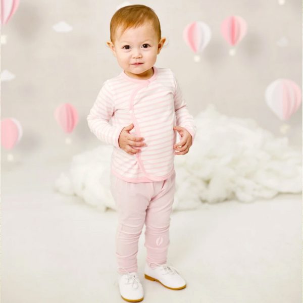 Love From Above Front Snap Baby Jammies Set (1)