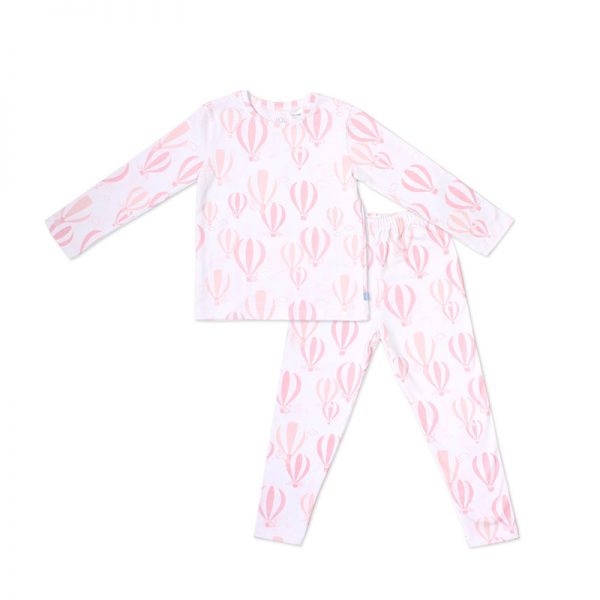 Love From Above Long Sleeve Toddler Jammies Set (Hot Air Balloon) (1)