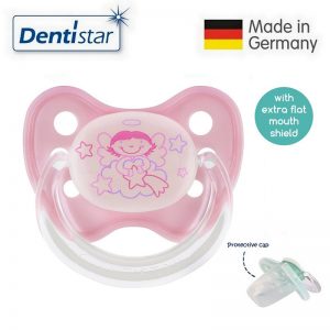 Size 1 Flat Night Pacifier (5) - Dentistar - Oceanokids