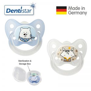 Size 1 Pacifier (Set of 2) (5) - Dentistar - Oceanokids