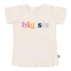 BIG SIS ORGANIC TEE (1) - Baby Bunnies