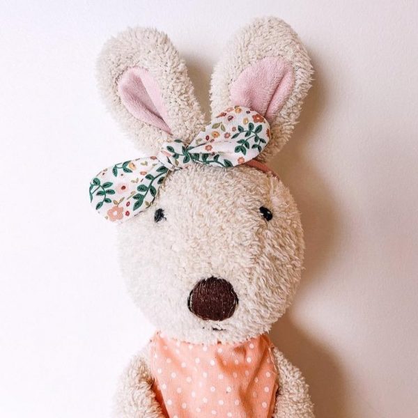 Baby Bunnies Little Bow Headband (2)