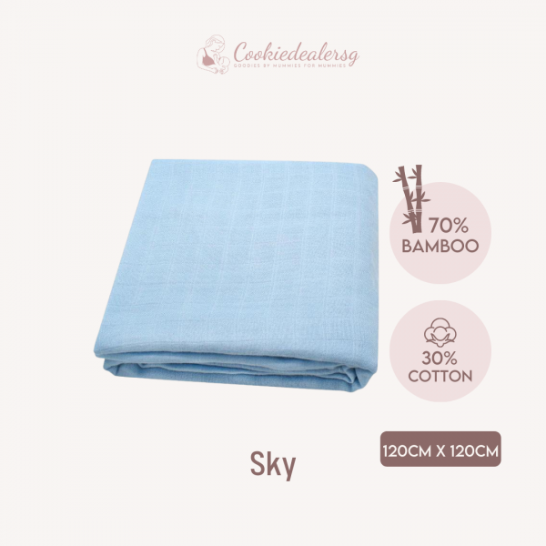 Plain Muslin Swaddle (5)