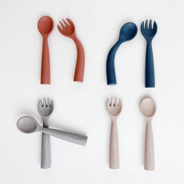 Bendy Silicone Cutlery Set (16) - Haakaa
