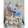 Blue unicorn Diaper Cake