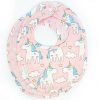 Light Pink Minky Magical Unicorn Bib