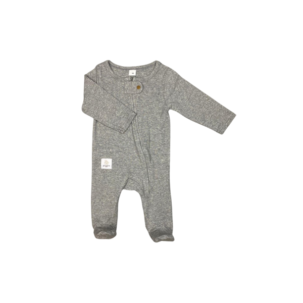 Harper PJs Light Grey - Fat Rabbit Baby