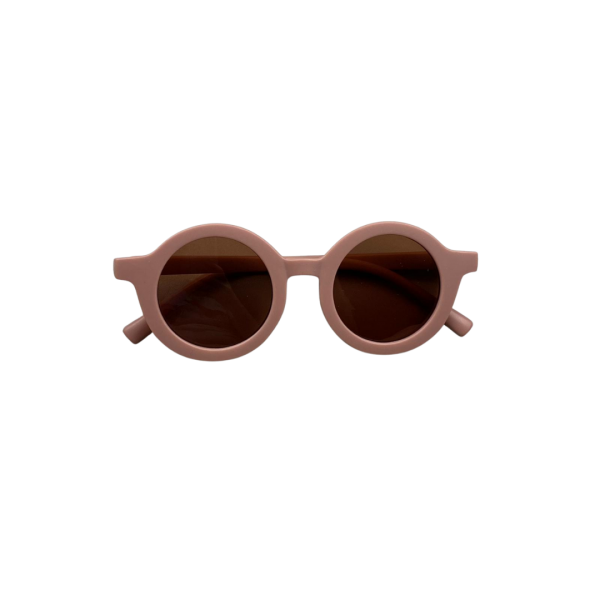 Retro Sunglasses - Dusty Pink