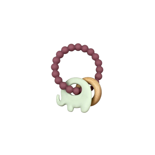 Teether Elephant Mint